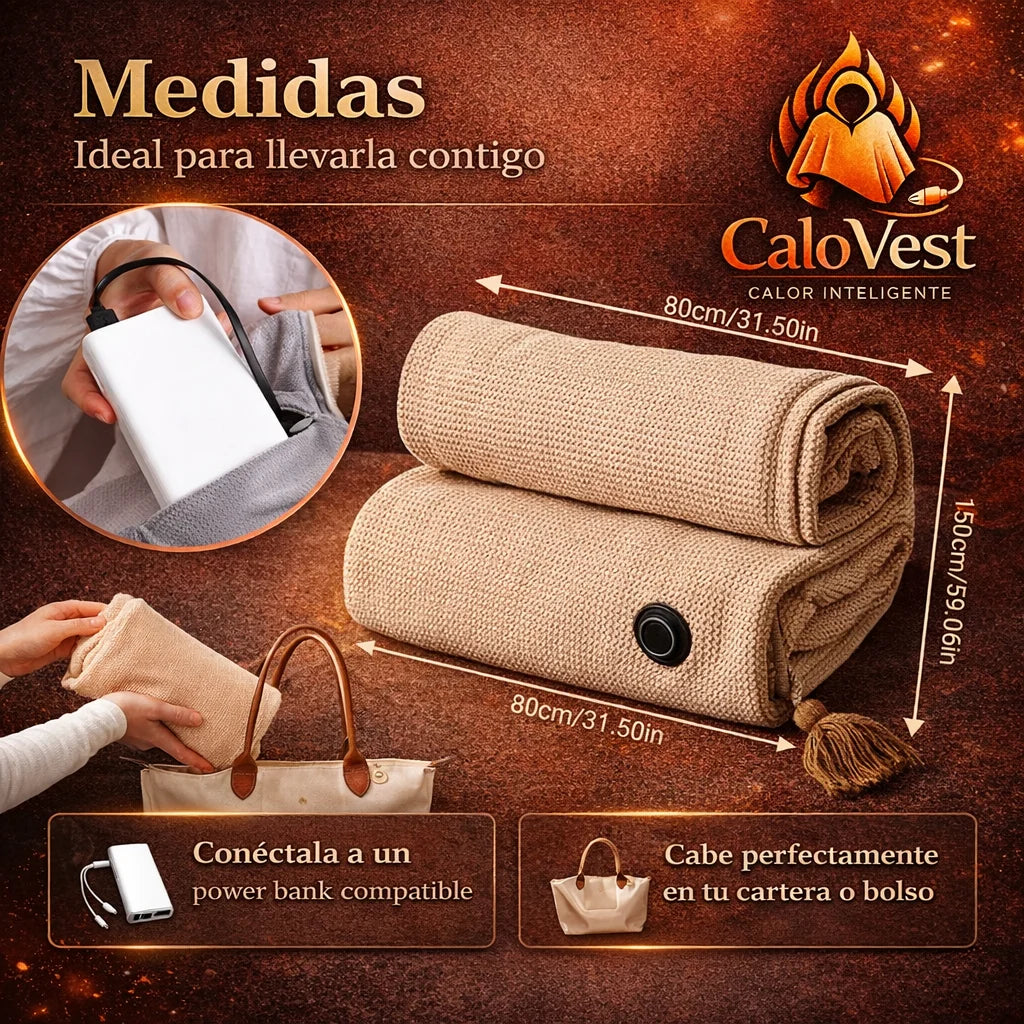 CaloVest - Abrígate al instante con solo conectarlo