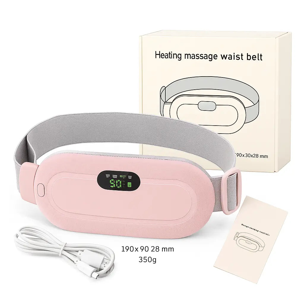 Cinturón Térmico ♨️ – Calor Relajante 😌 – Bienestar y Tranquilidad Durante el Día 🌿