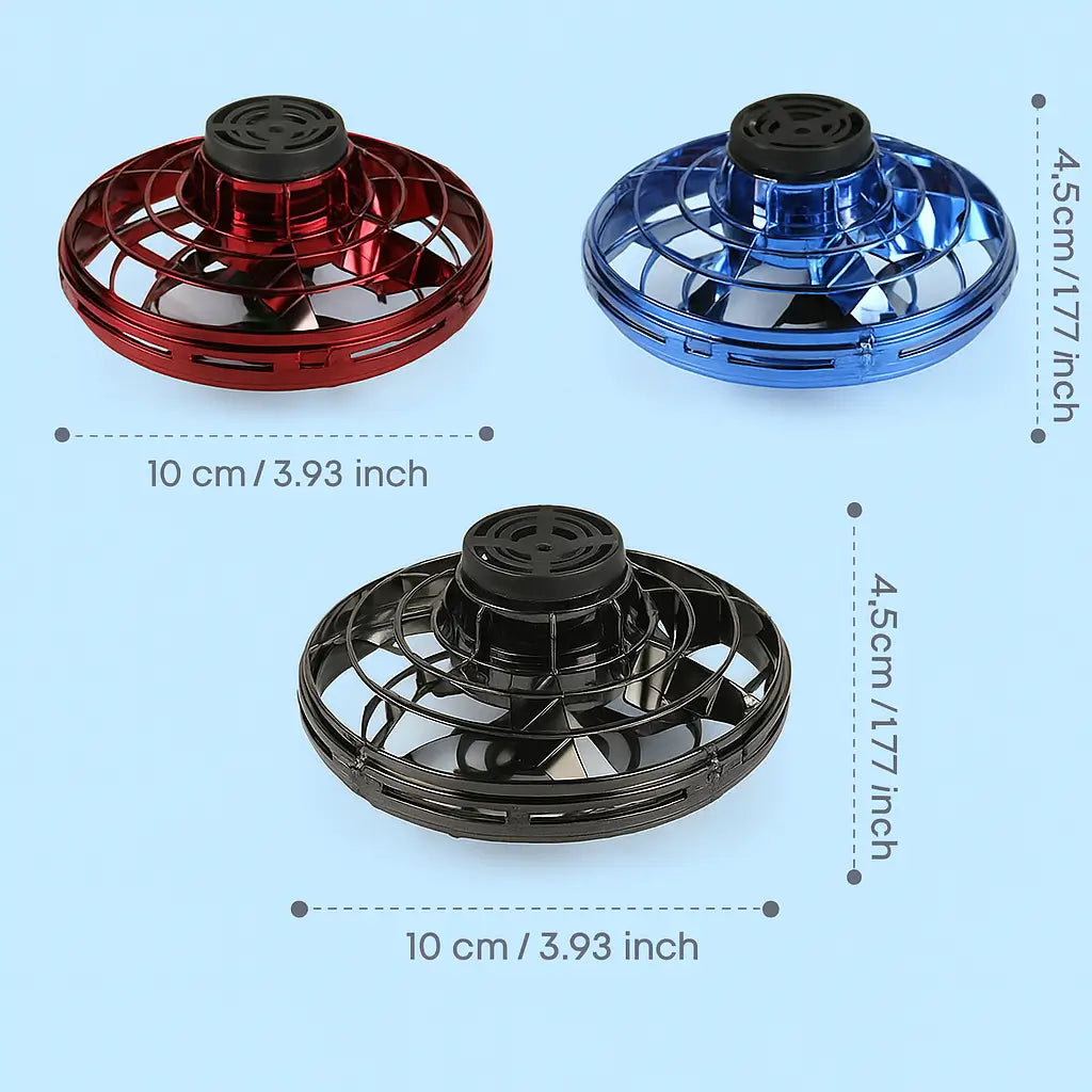 🌀 Spinner Volador LED – 🎮 Juego Interactivo – 🎁 Regalo Perfecto para Niños Creativos 👧🧒