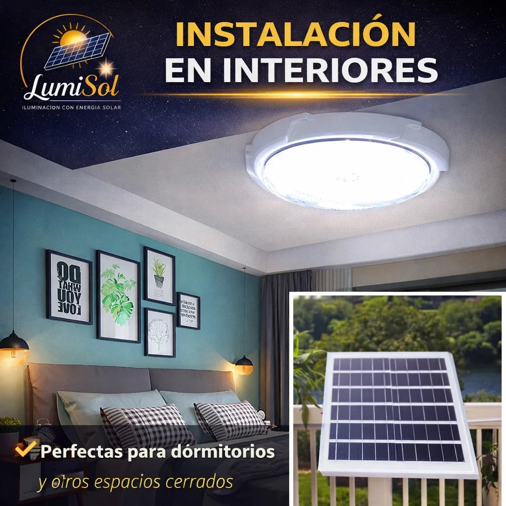 LumiSol ☀️ Tu hogar brillante con energía del Sol - 100 W
