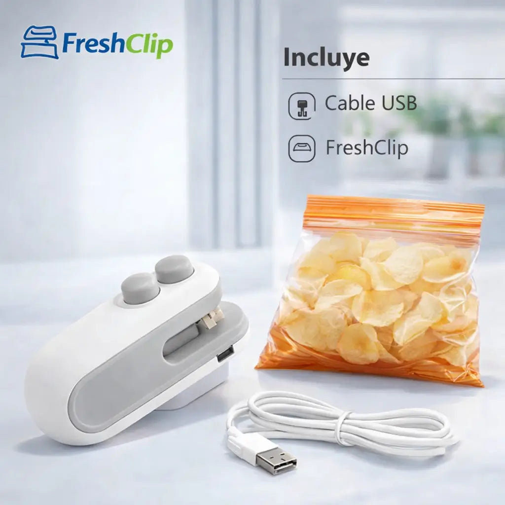 FreshClip - Cierra y conserva tus alimentos en segundos sin complicarte