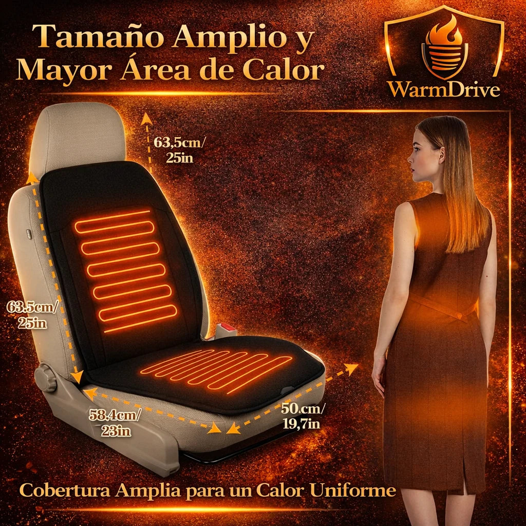 WarmDrive - Calor inmediato en tu asiento, sin esperar
