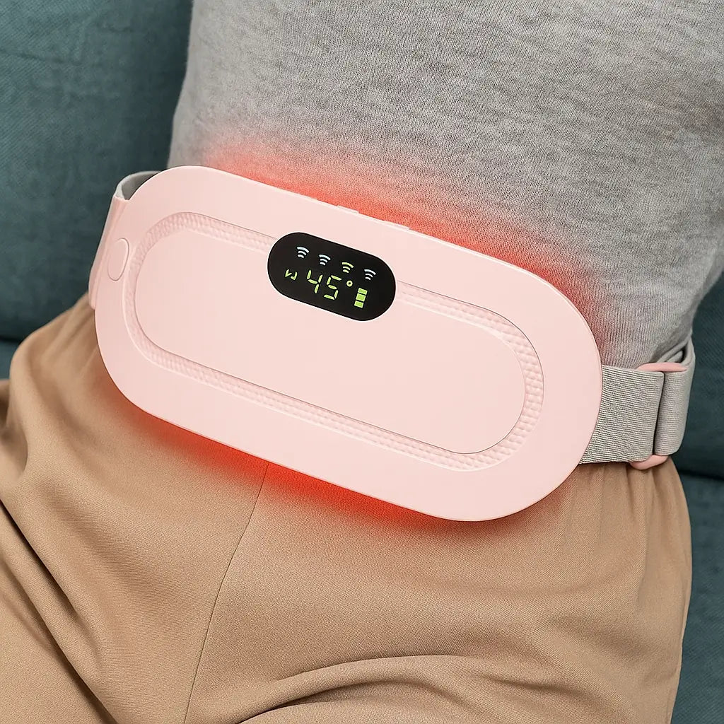 Cinturón Térmico ♨️ – Calor Relajante 😌 – Bienestar y Tranquilidad Durante el Día 🌿