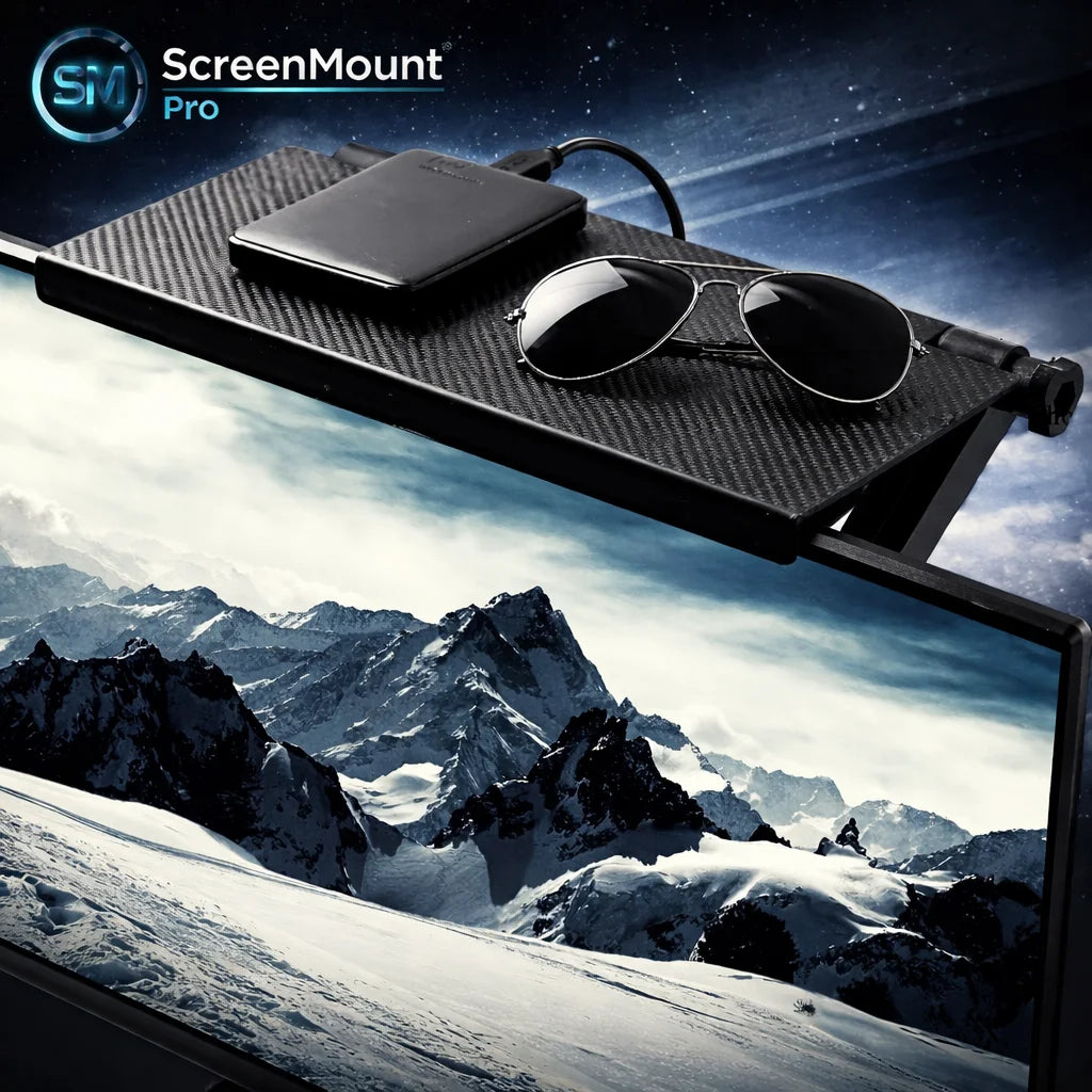 Estante para TV o Monitor 📺 Organiza tus accesorios 🕹️ Gana comodidad desde el primer día