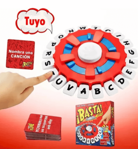 Juego de Mesa ¡Basta! - Diversión y Educación para toda la Familia
