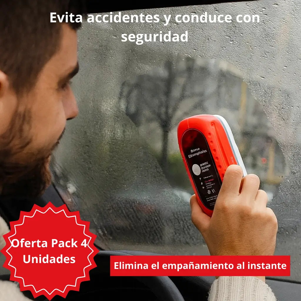 PACK x 4 Cepillo Antiempañante para Auto 🚘  Seguridad y Visibilidad desde el Primer Uso