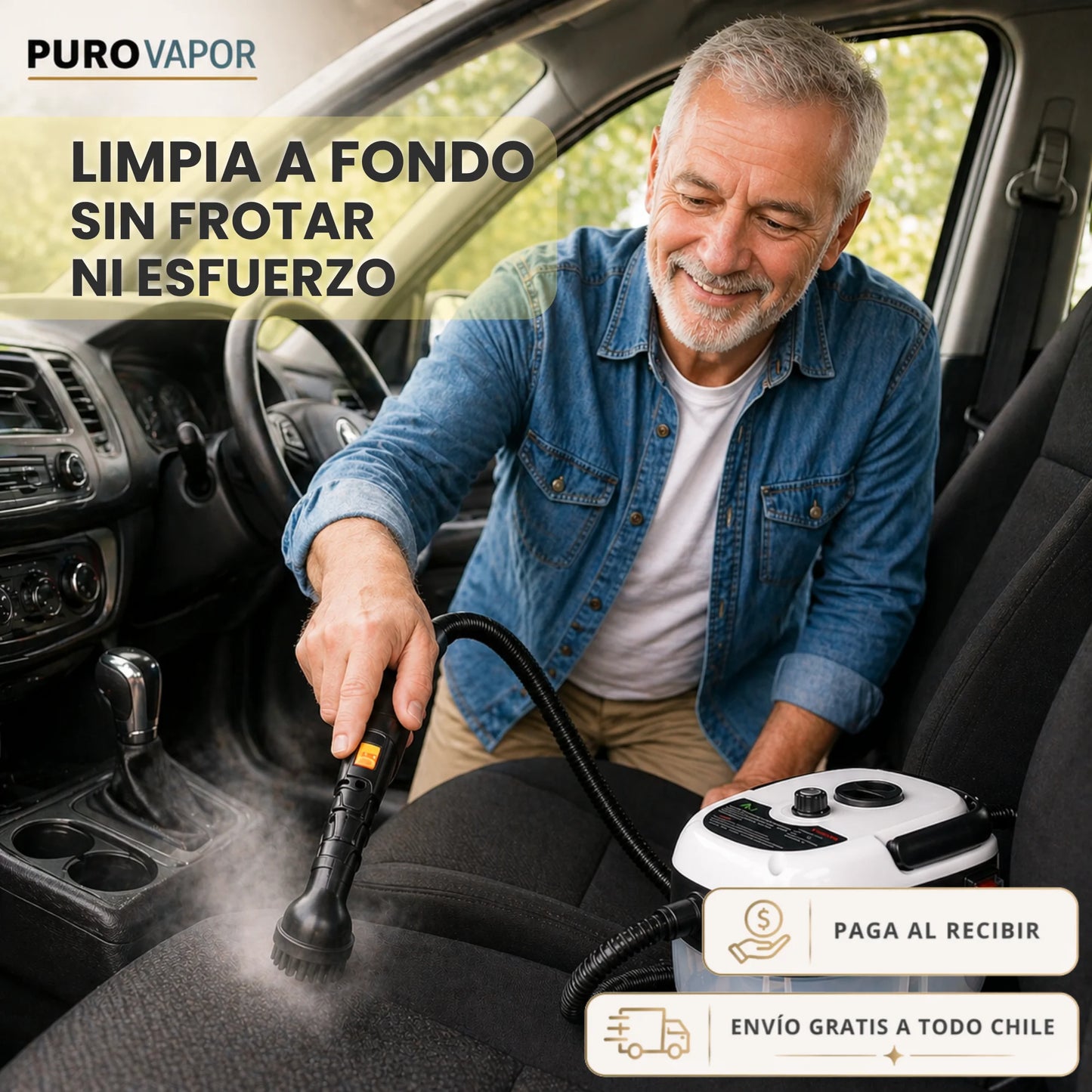 PuroVapor - Desinfección profunda para todo tu hogar