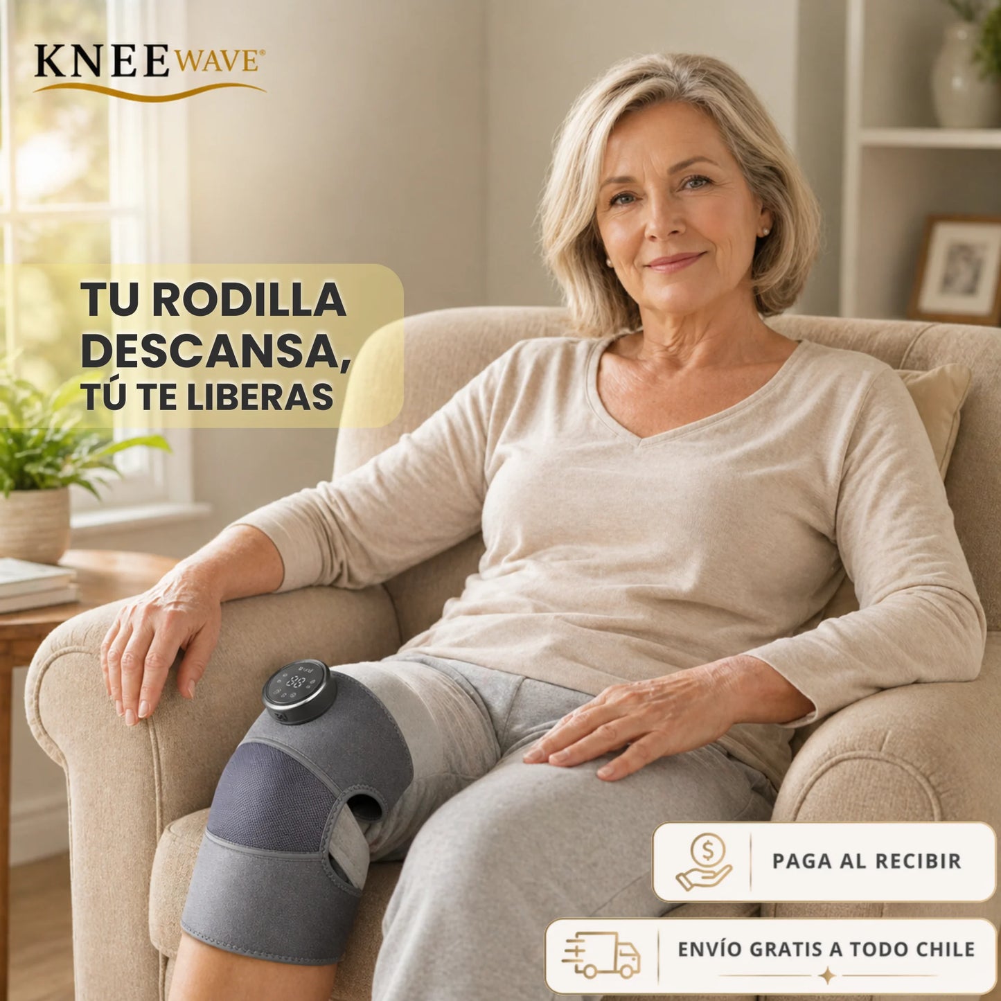 KneaFlex - Comodidad diaria para tus rodillas, sin salir de casa