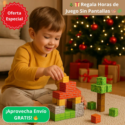 🔬🧩 Bloques Magnéticos 75 Piezas – Construcción Fácil – Potencia la Creatividad Durante el Juego Diario 🧠🚀