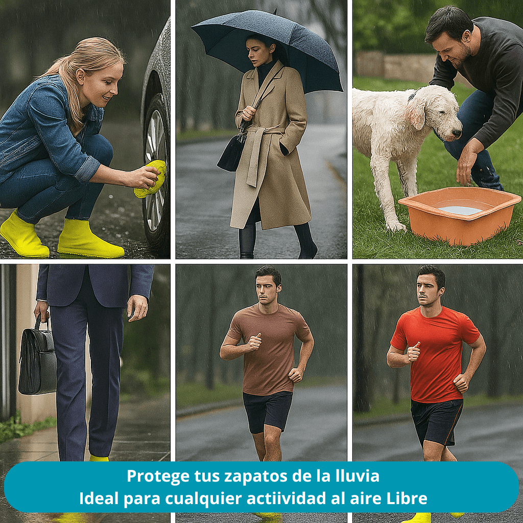 Fundas Impermeables 🌧️ Zapatos Secos y Limpios