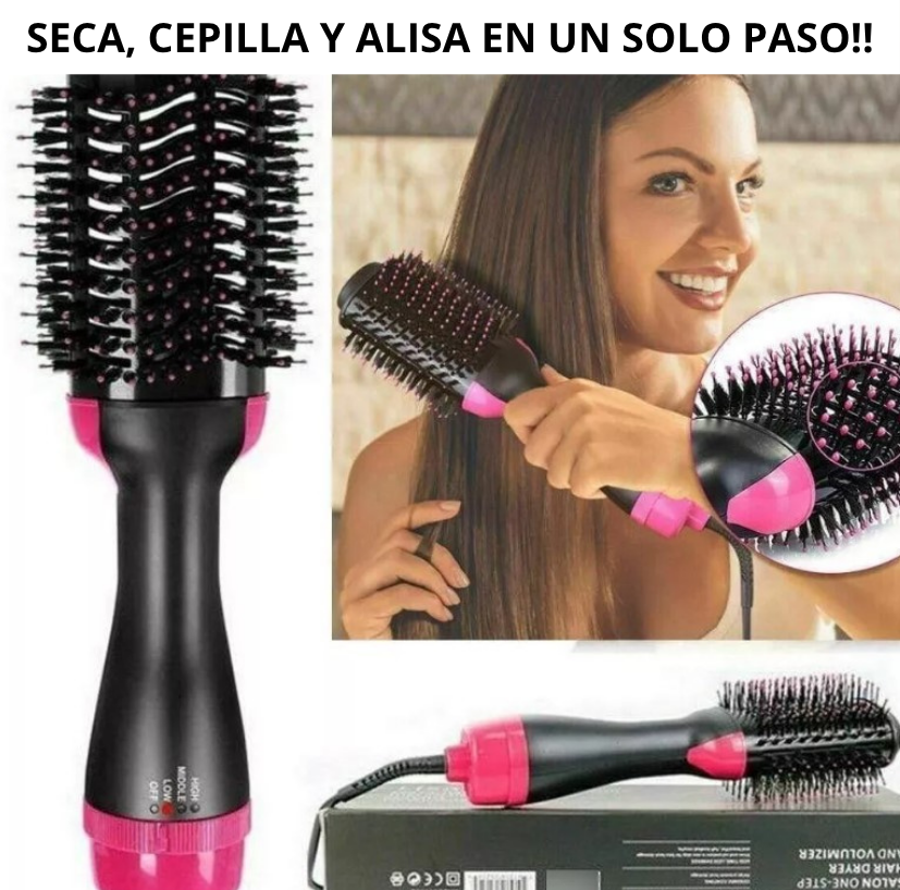 Cepillo Secador y Alisador 3 EN 1