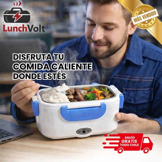 Lonchera Eléctrica Portátil 👝 Calienta tu comida 🍲 Disfruta tu almuerzo caliente en el trabajo en 30-40 minutos